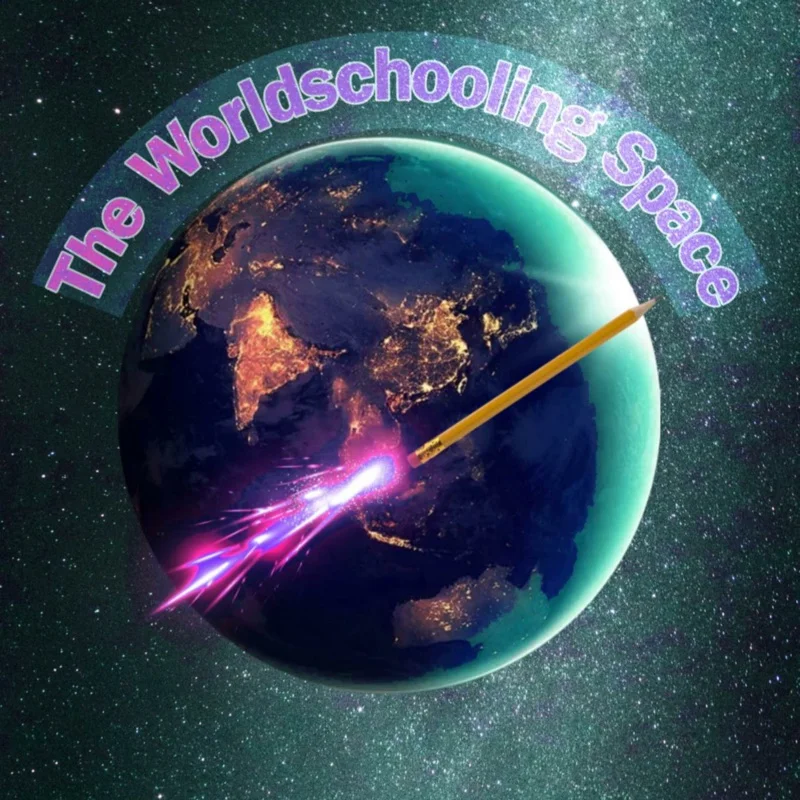 The Worldschooling Space podcast cover art